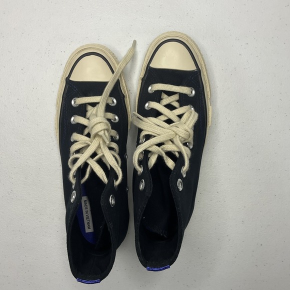 Converse X Undefeated Sneakers Chuck 70 All-Stars Hi Black Ivory Men 4 Wo's 6 - Picture 3 of 11